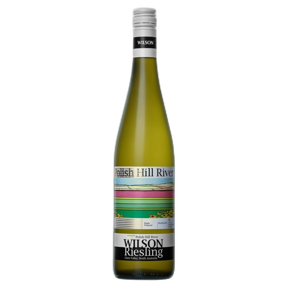 A bottle of 2024 Wilson Polish Hill Riesling 750ml White Wine