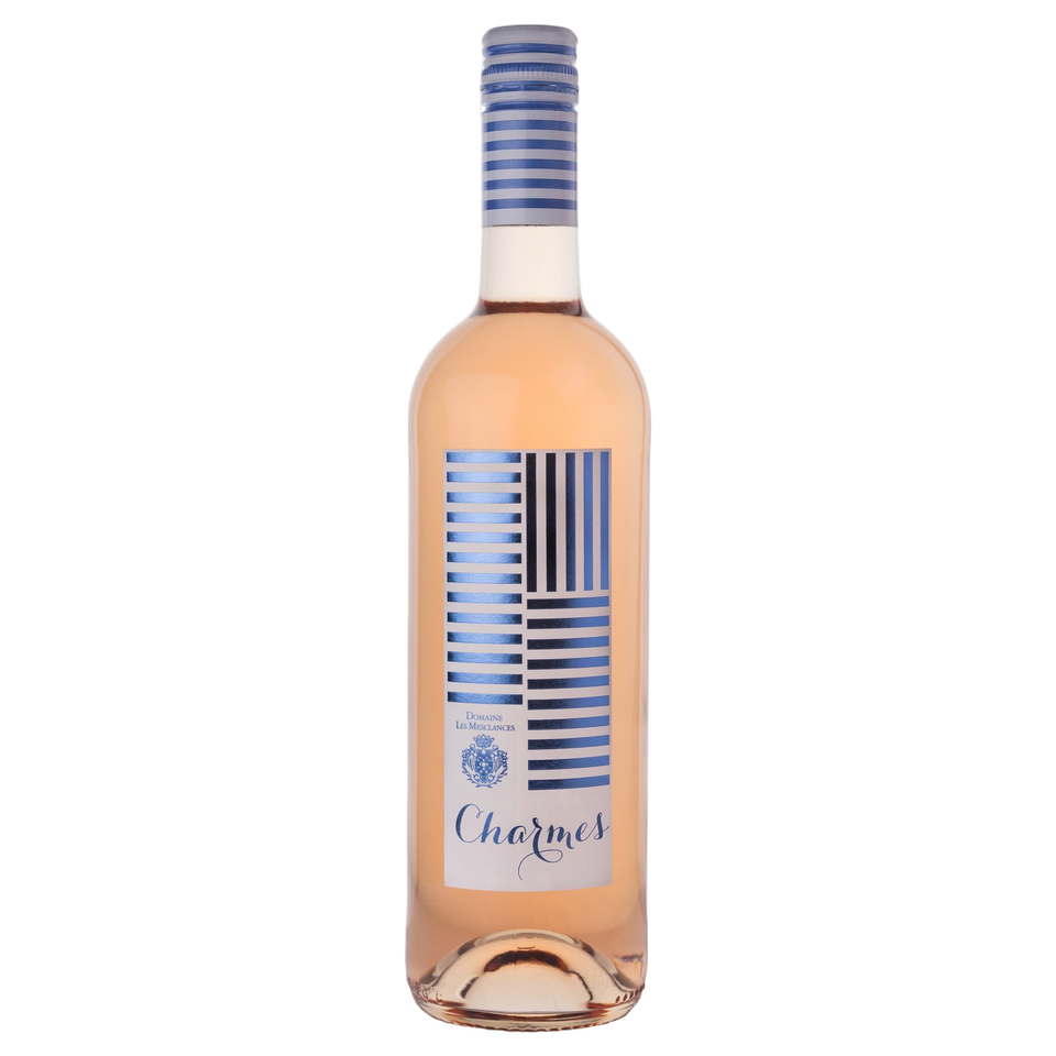 A bottle of 2024 Les Mesclances Organic Charmes Rose 750ml Red Wine