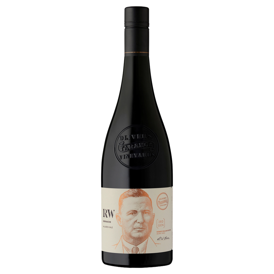 A bottle of 2023 Olivers Taranga RW Grenache 750ml Red Wine
