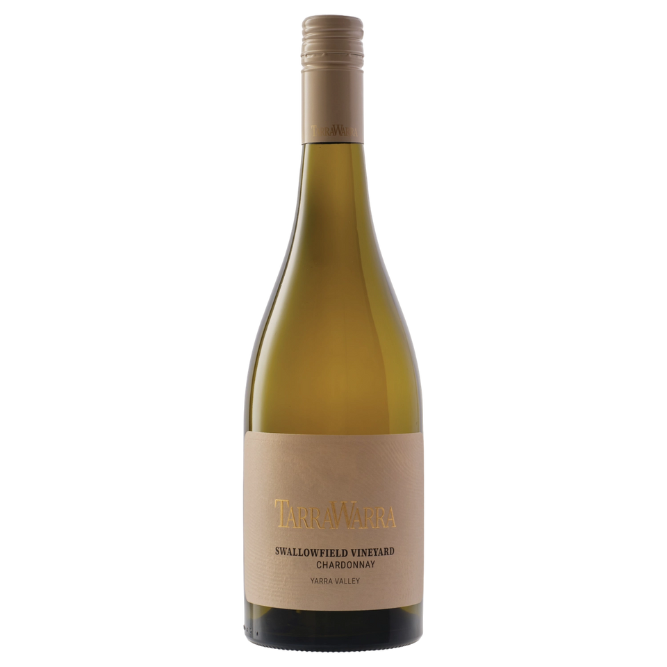 A bottle of 2024 TarraWarra Estate Swallowfield Vineyard Chardonnay 750ml White Wine