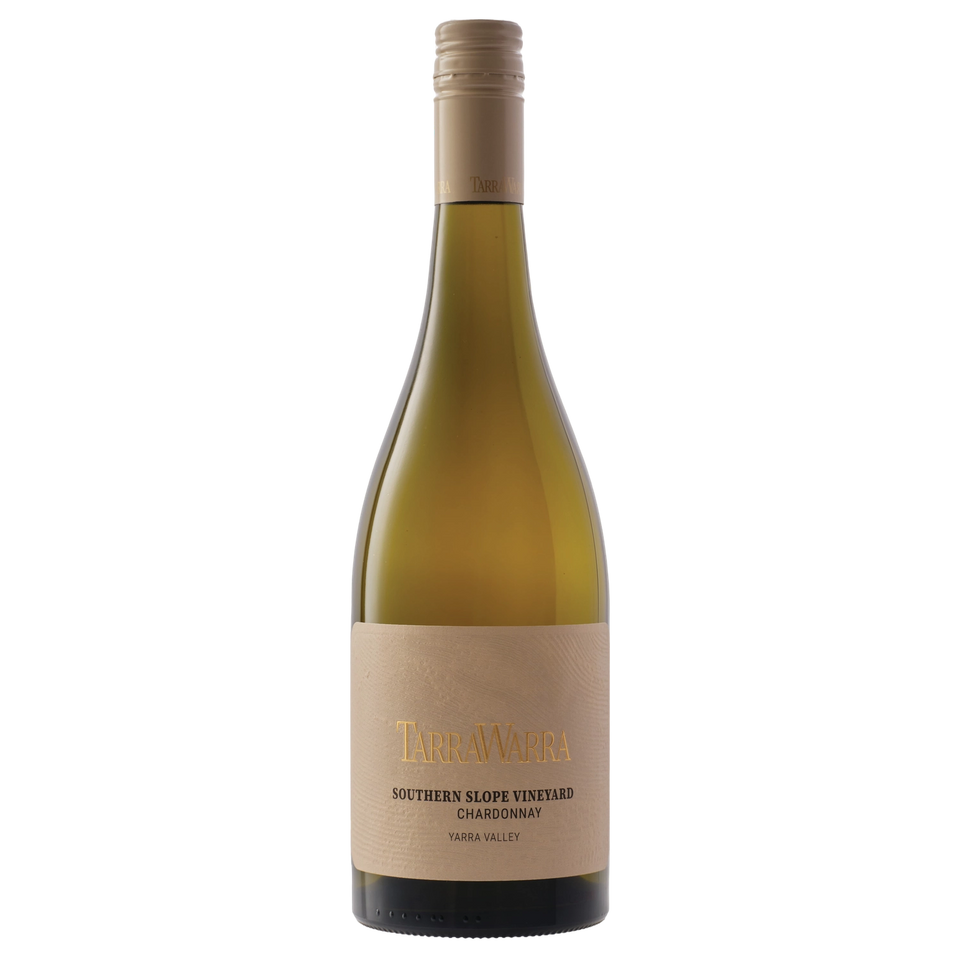 A bottle of 2024 TarraWarra Estate Southern Slope Vineyard Chardonnay 750ml White Wine