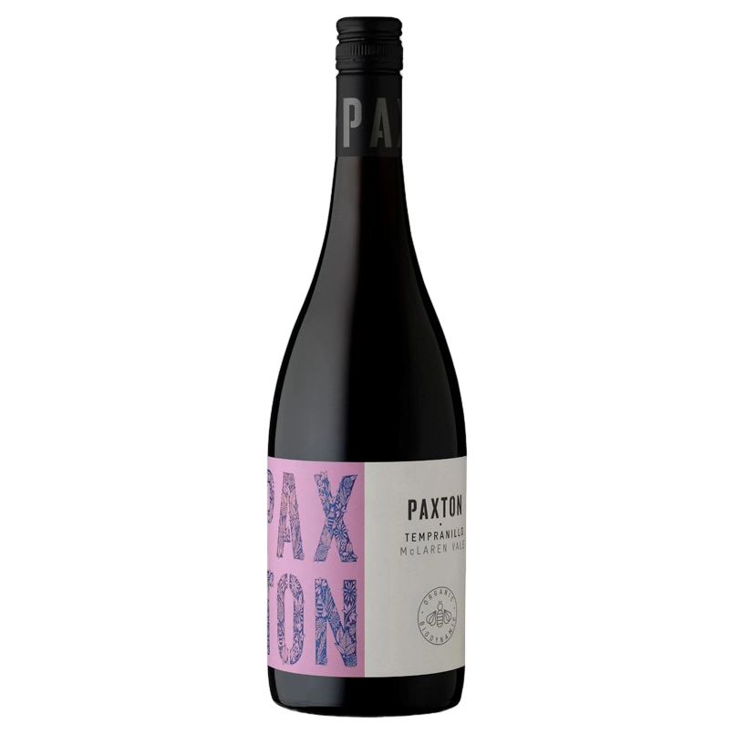 A bottle of 2024 Paxton Tempranillo 750ml Red Wine