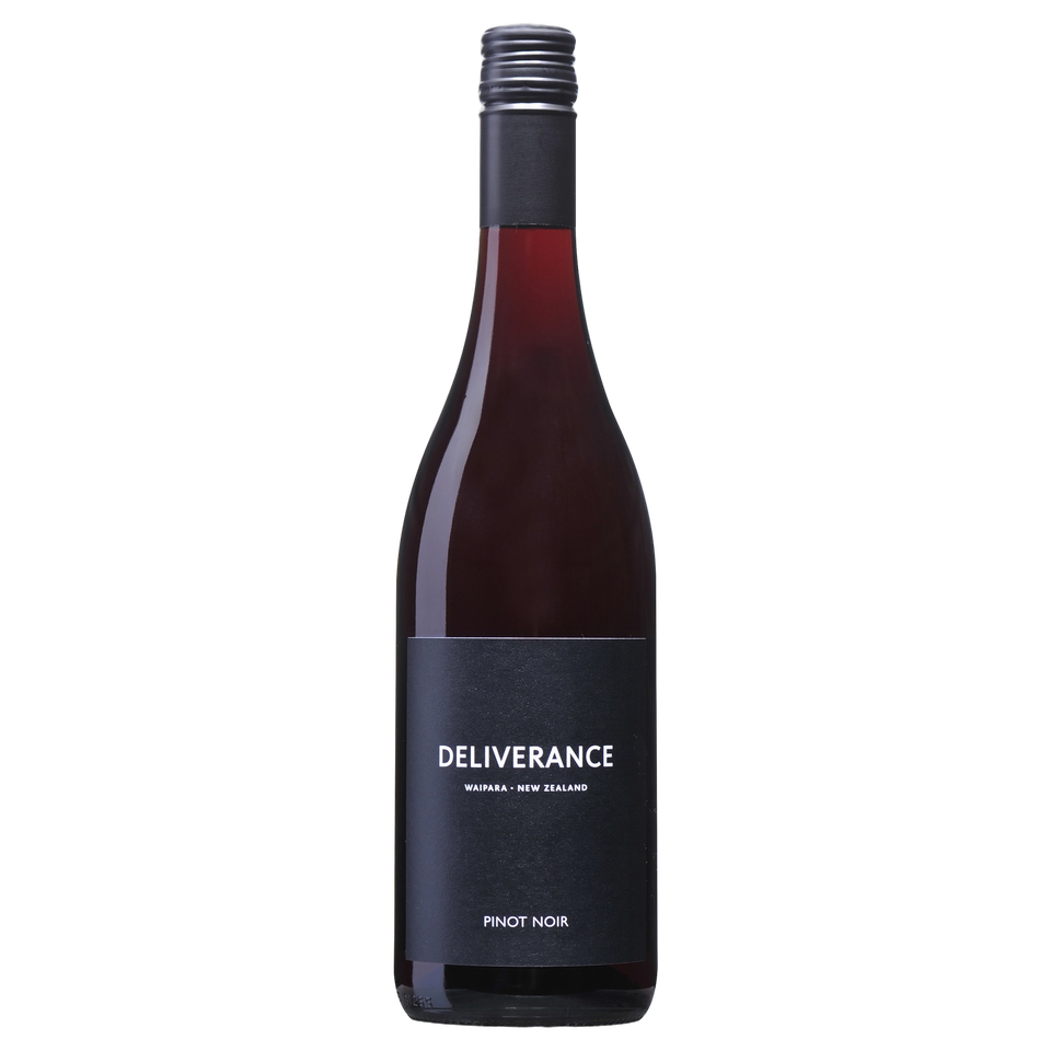 A bottle of 2023 Deliverance Pinot Noir 750ml Red Wine