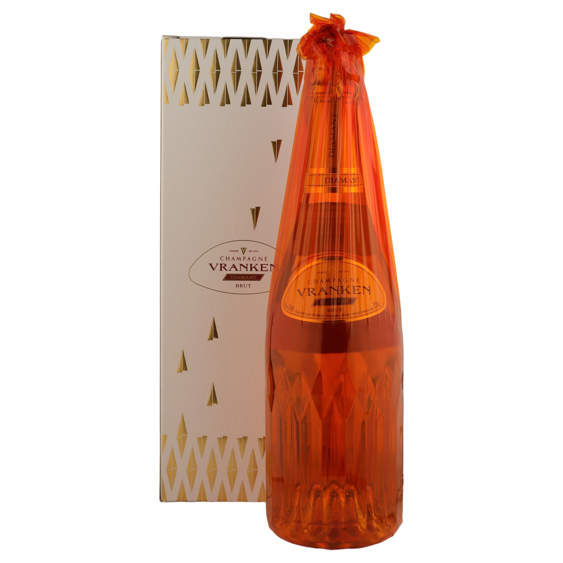 A bottle of NV Vranken Diamant Brut NV Champagne 750ml Sparkling Wine