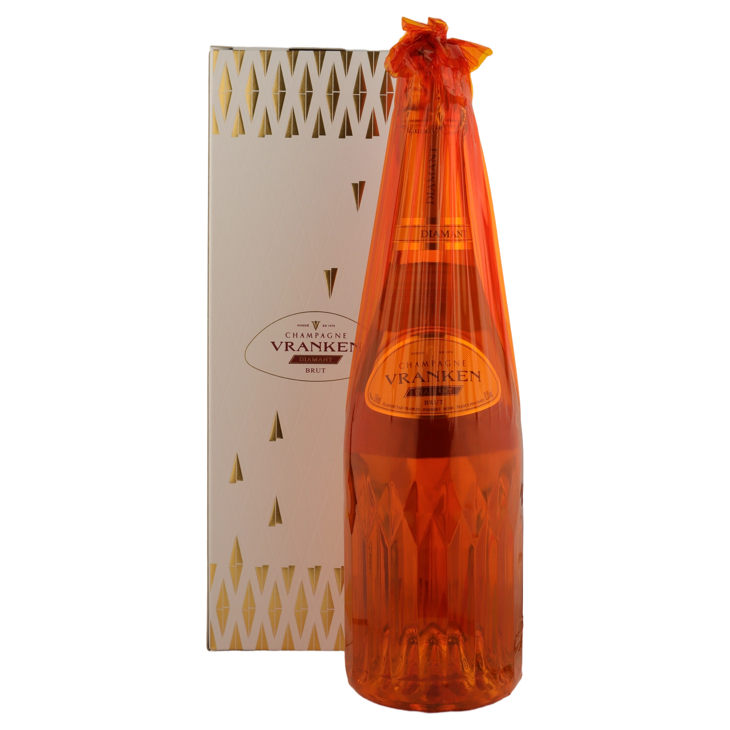 A bottle of NV Vranken Diamant Brut NV Champagne 750ml Sparkling Wine