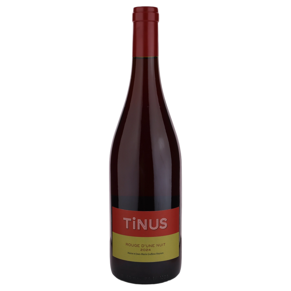 A bottle of 2024 Château des Tourettes Vin de France Tinus Rouge d'une Nuit 750ml Red Wine