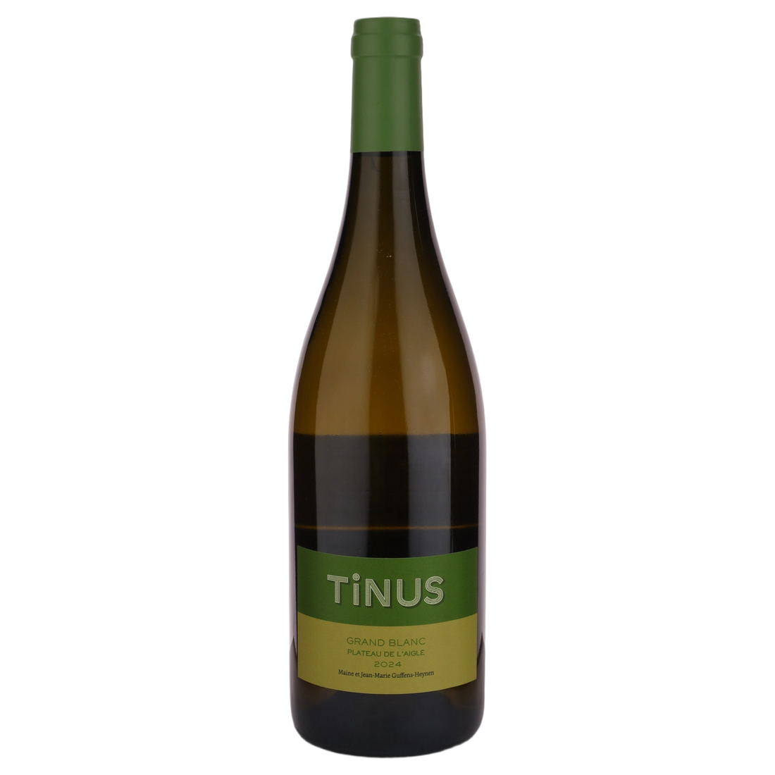 A bottle of 2024 Château des Tourettes Vin de France Tinus Chardonnay Plateau de l'Aigle 750ml White Wine