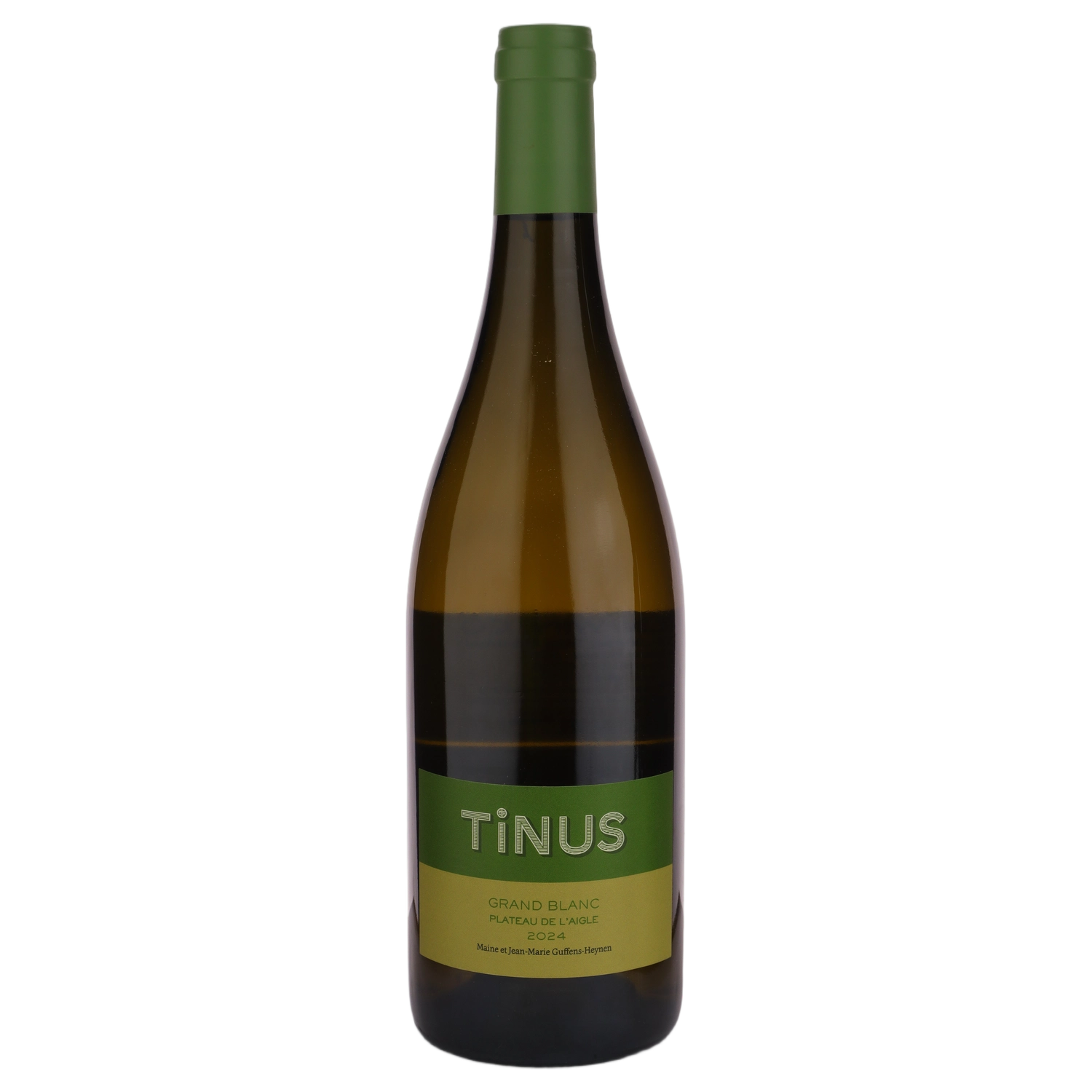 A bottle of 2024 Château des Tourettes Vin de France Tinus Chardonnay Plateau de l'Aigle 750ml White Wine