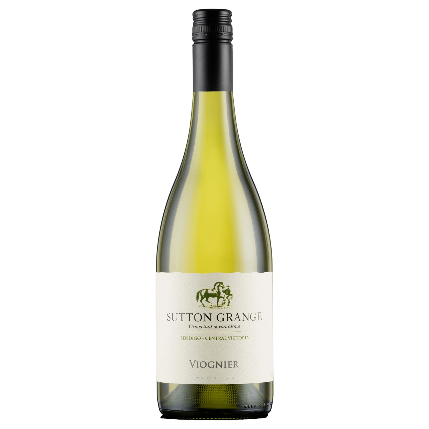 A bottle of 2023 Sutton Grange Estate Viognier 750ml White Wine
