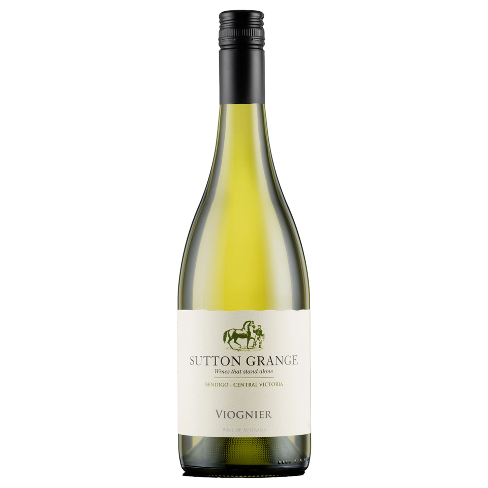 A bottle of 2023 Sutton Grange Estate Viognier 750ml White Wine