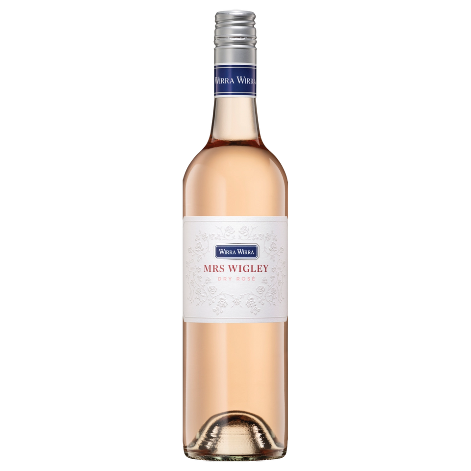 A bottle of 2025 Wirra Wirra Mrs Wigley Rosé 750ml Red Wine