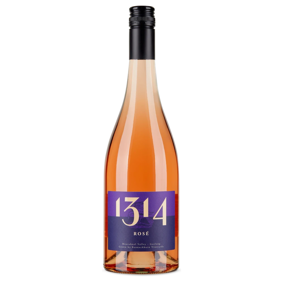 A bottle of 2025 Bannockburn 1314 Rosé 750ml Rose Wine