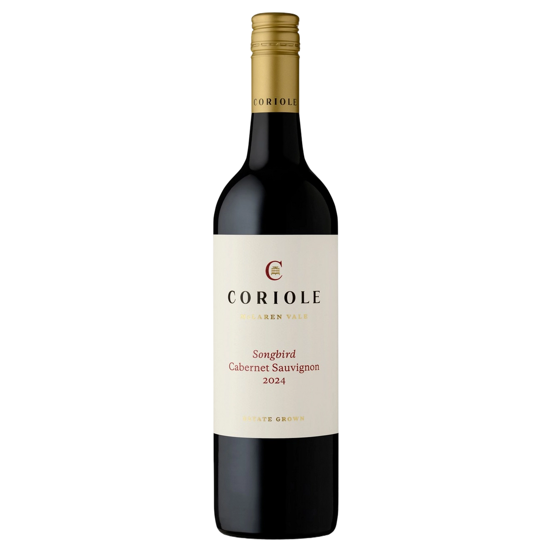 A bottle of Coriole Songbird Cabernet Sauvignon 2024 750ml Red Wine