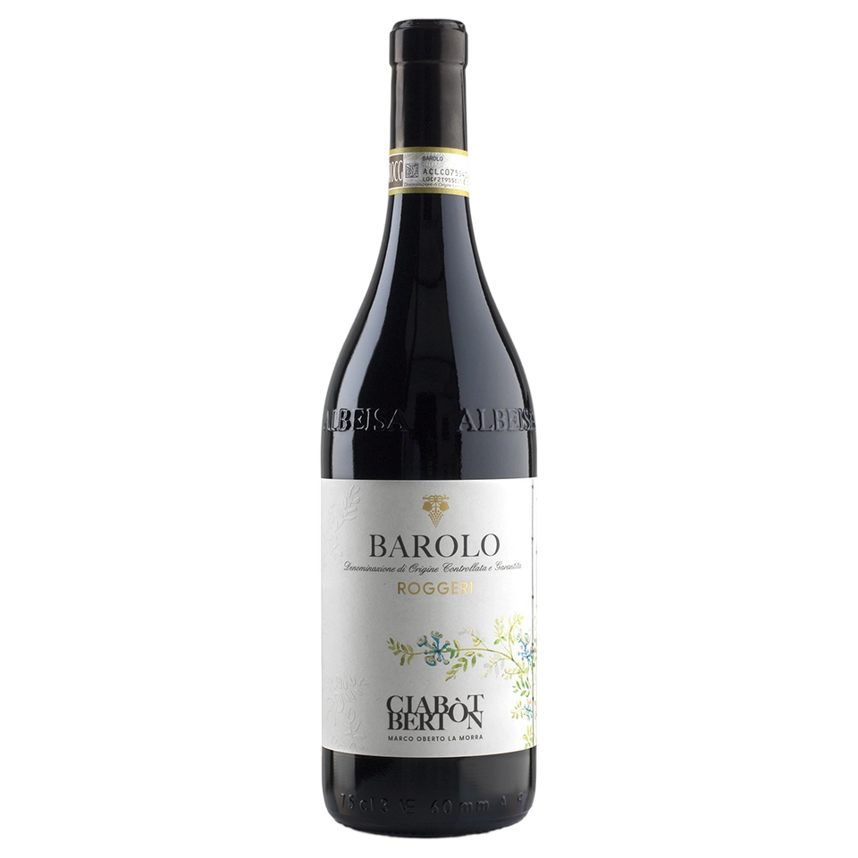 A bottle of 2021 Ciabot Berton Barolo DOCG Roggeri 750ml Red Wine