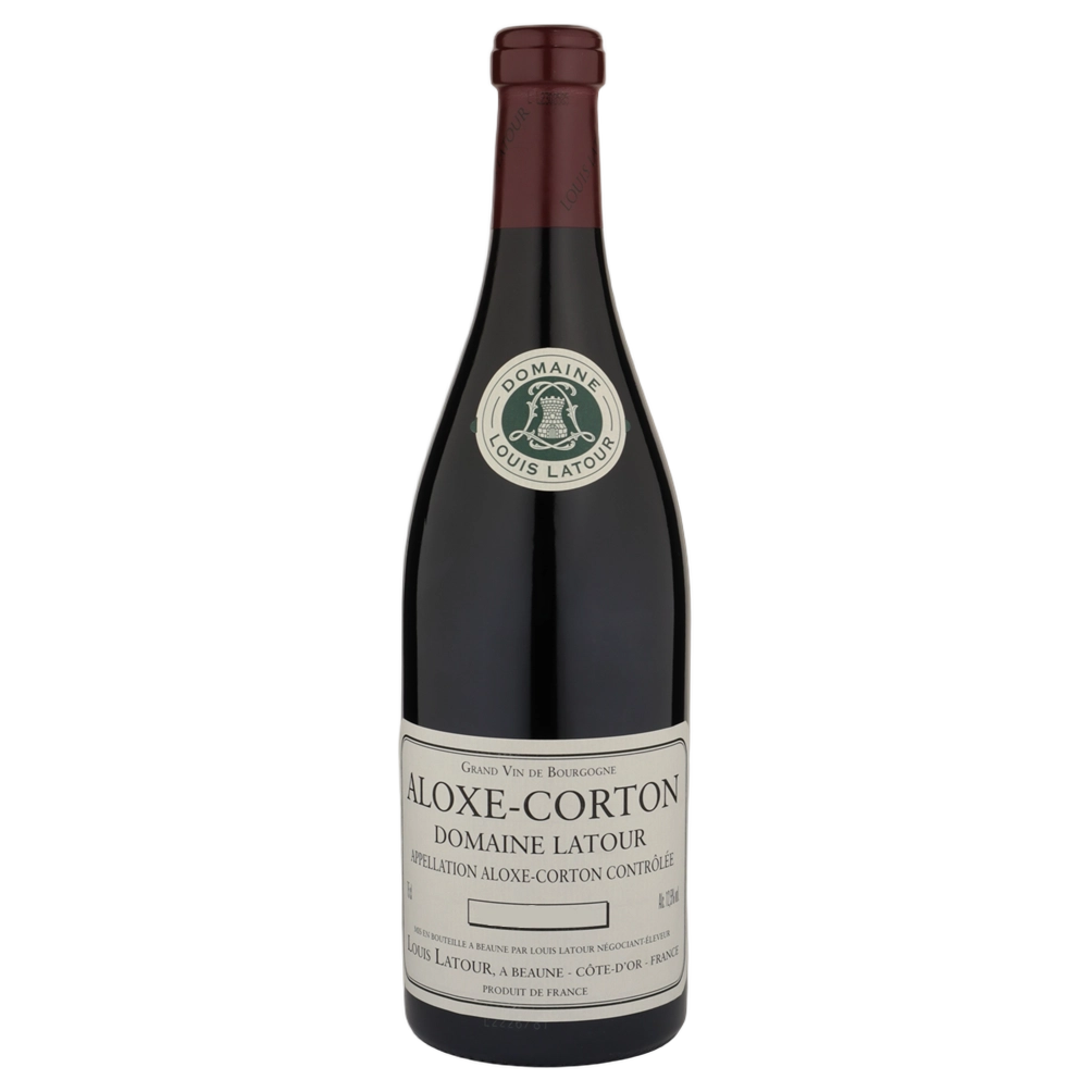 A bottle of 2023 Louis Latour Aloxe Corton 'Domaine Latour' 750ml Red Wine
