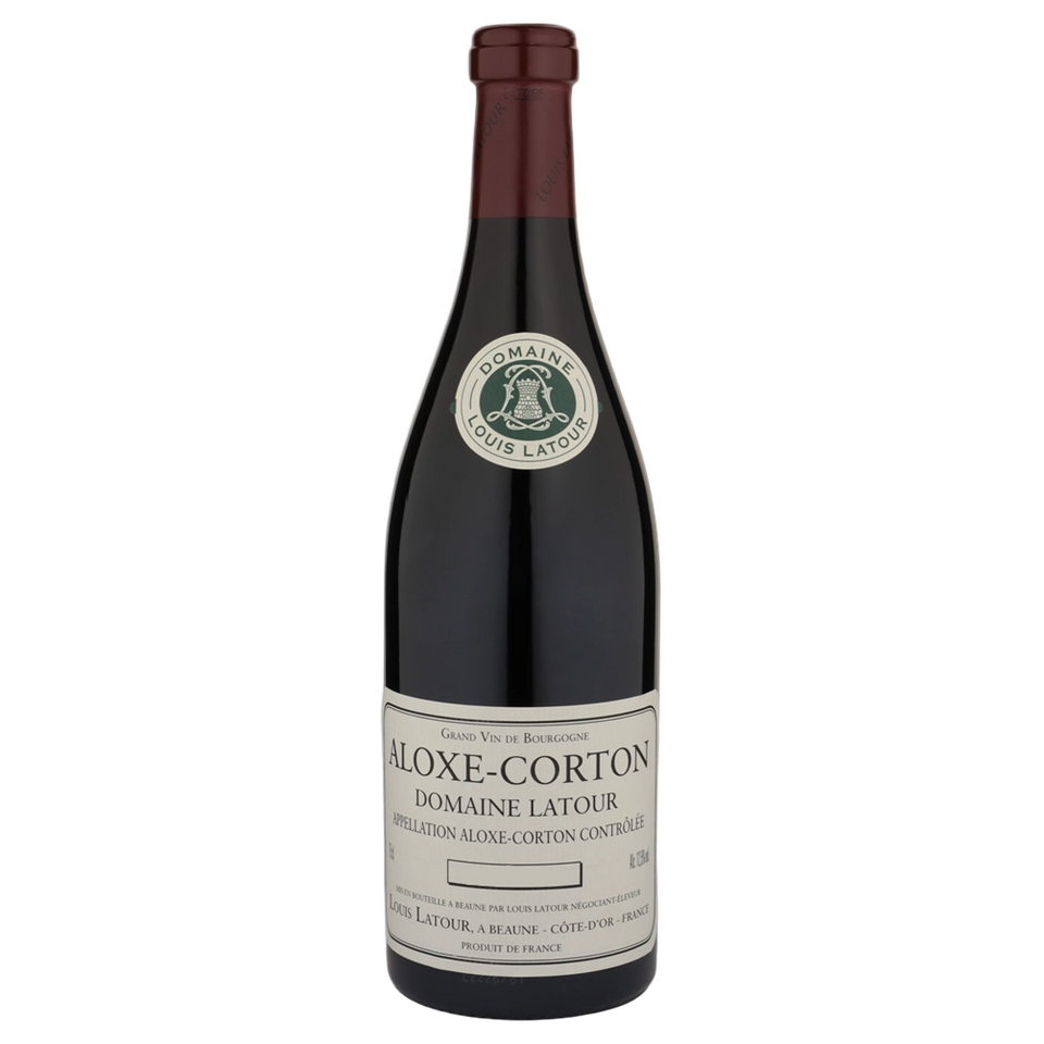 A bottle of 2023 Louis Latour Aloxe Corton 'Domaine Latour' 750ml Red Wine