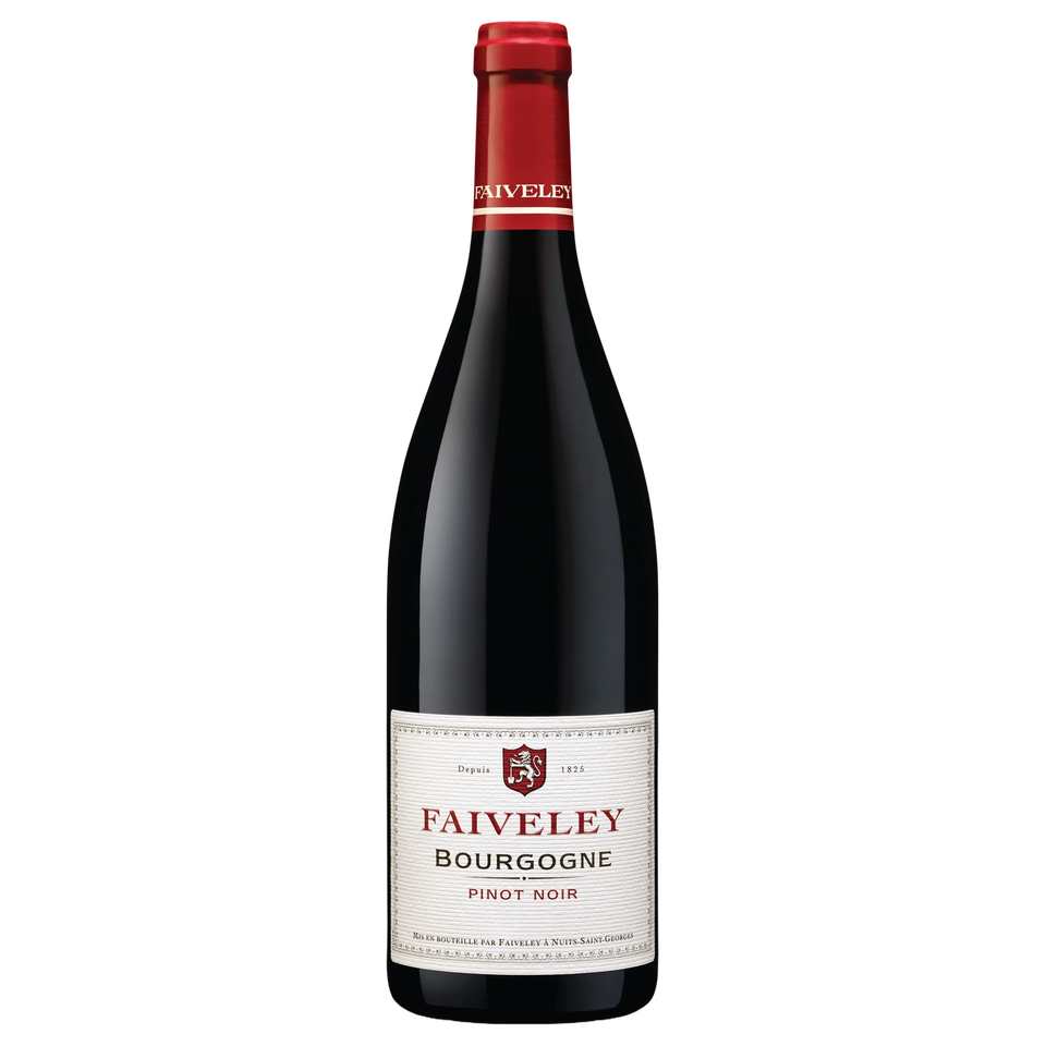A bottle of 2023 Domaine Faiveley Bourgogne Rouge Pinot Noir 750ml Red Wine