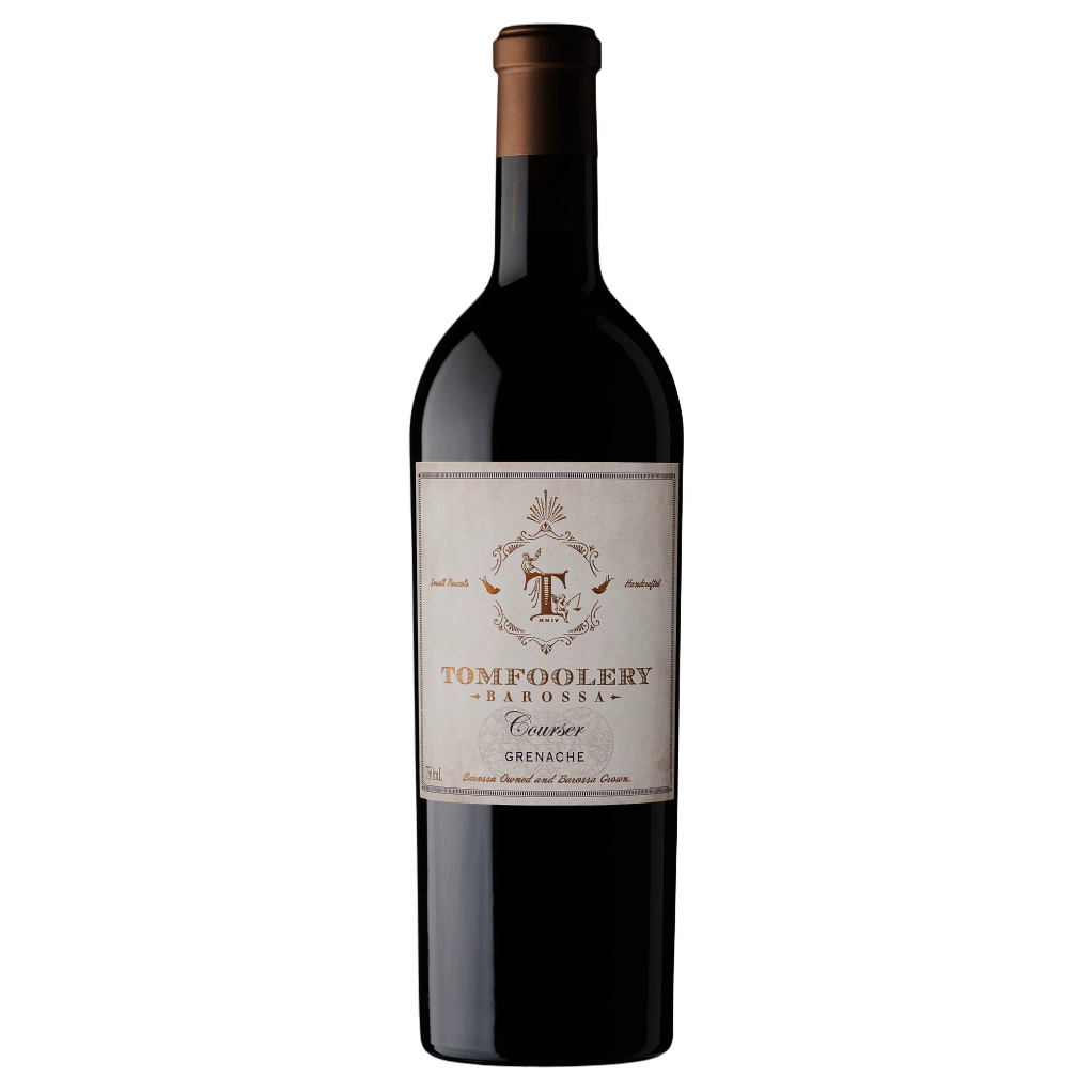 A bottle of 2023 Tomfoolery The Courser Grenache 750ml Red Wine