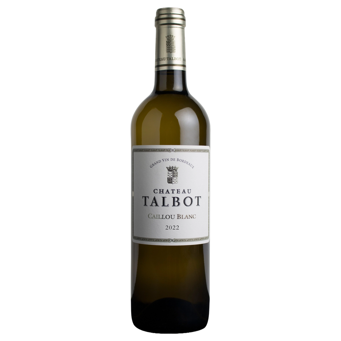 A bottle of 2022 Caillou Blanc De Ch Talbot 750ml White Wine
