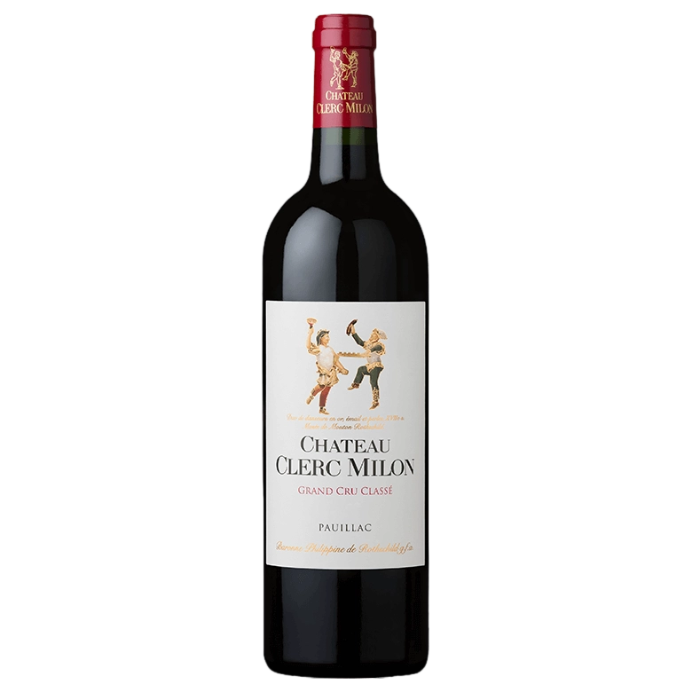 A bottle of 2023 Chateau Clerc Milon 1500ml Red Wine
