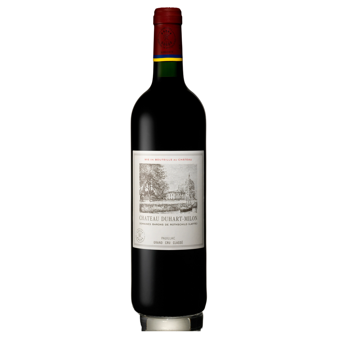 A bottle of 2023 Chateau Duhart Milon 750ml Red Wine