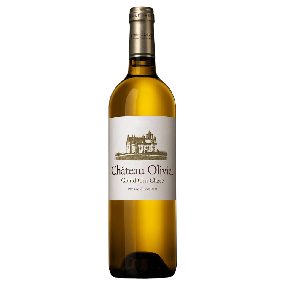 A bottle of 2023 Chateau Olivier White 750ml Red Wine