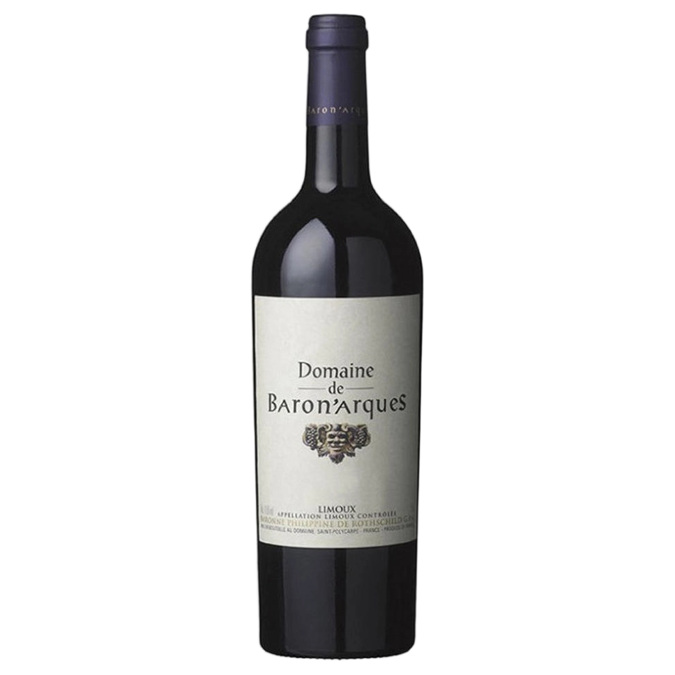 A bottle of 2023 Domaine De Baronarques 750ml Red Wine