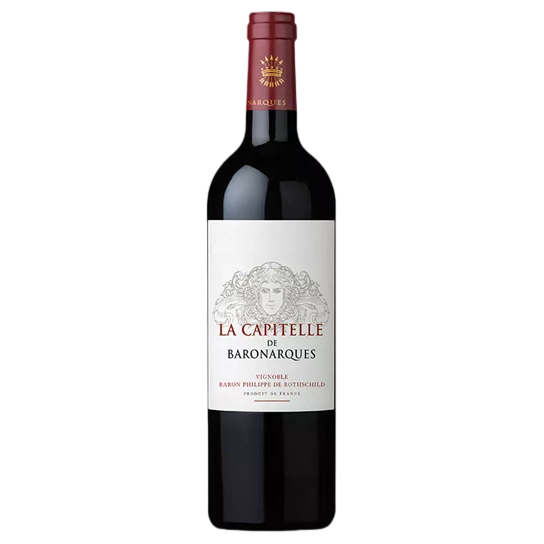 A bottle of 2023 La Capitelle De Baronarques 750ml Red Wine