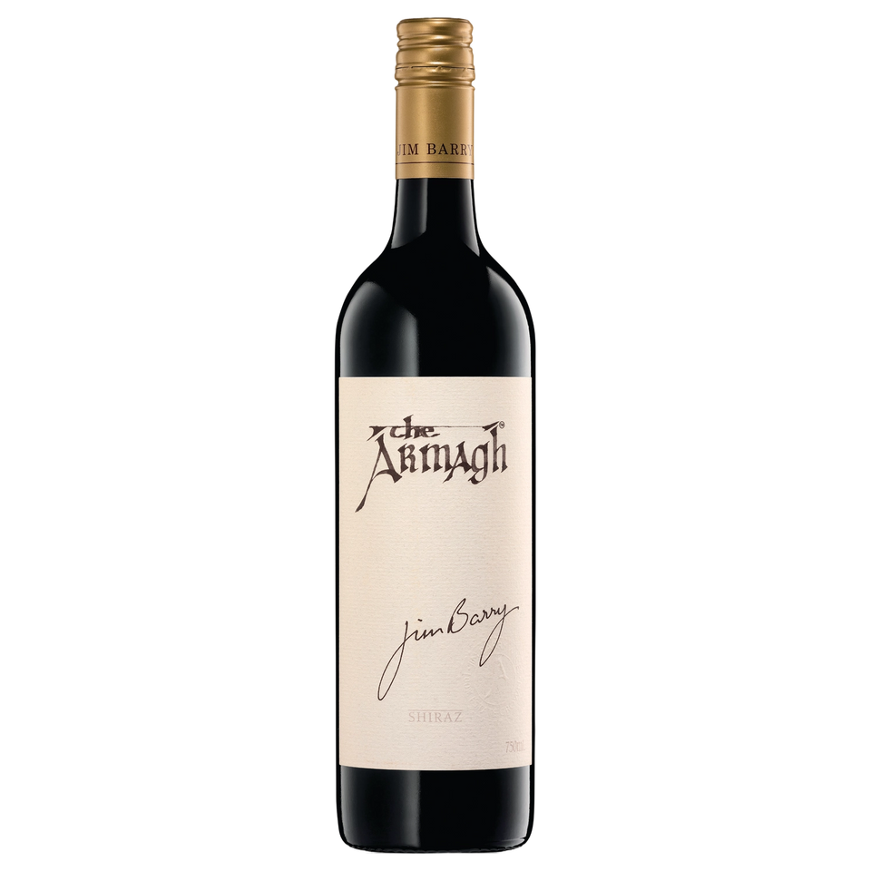 A bottle of 2022 Jim Barry The Armagh Shiraz 750ml Red Wine