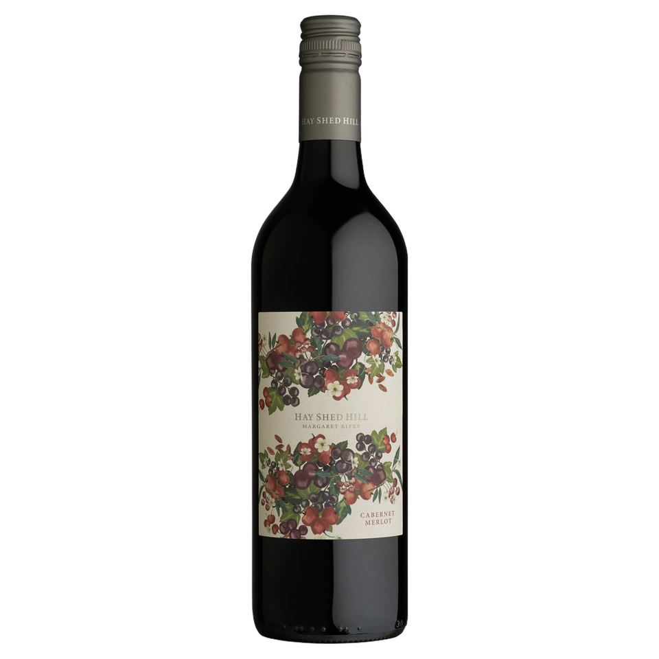 A bottle of 2023 Hay Shed Hill Vineyard Series Cabernet Merlot 750ml Red Wine