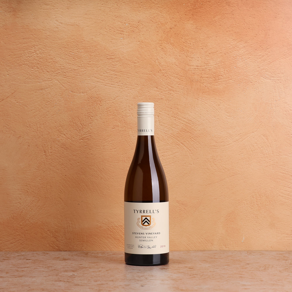 A bottle of 2019 Tyrrells Stevens Semillon 750ml White Wine