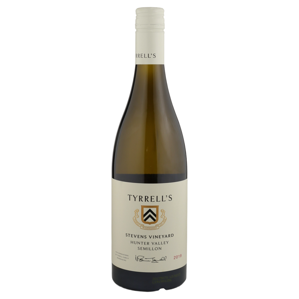 A bottle of 2019 Tyrrells Stevens Semillon 750ml White Wine