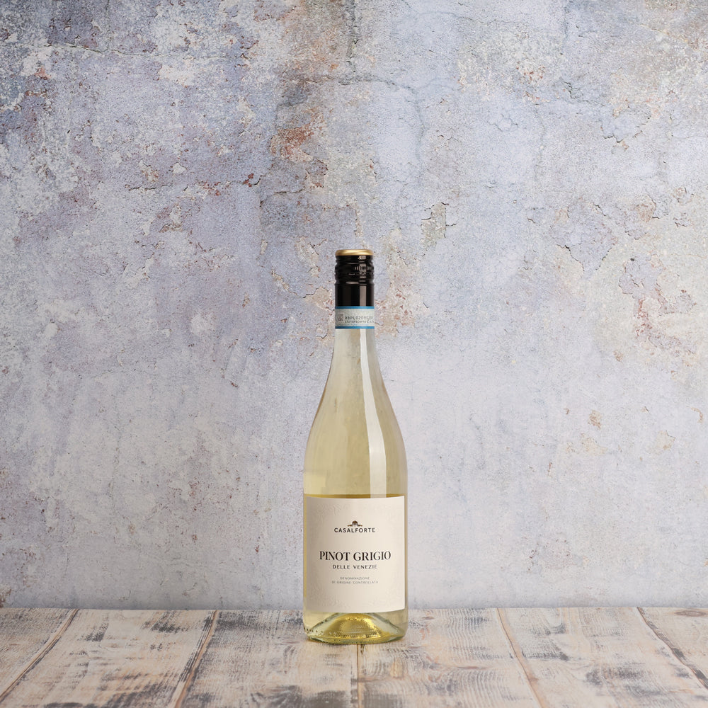 A bottle of 2024 Casalforte Pinot Grigio 750ml White Wine