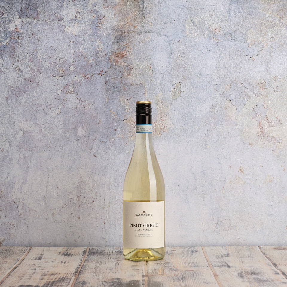 A bottle of 2024 Casalforte Pinot Grigio 750ml White Wine