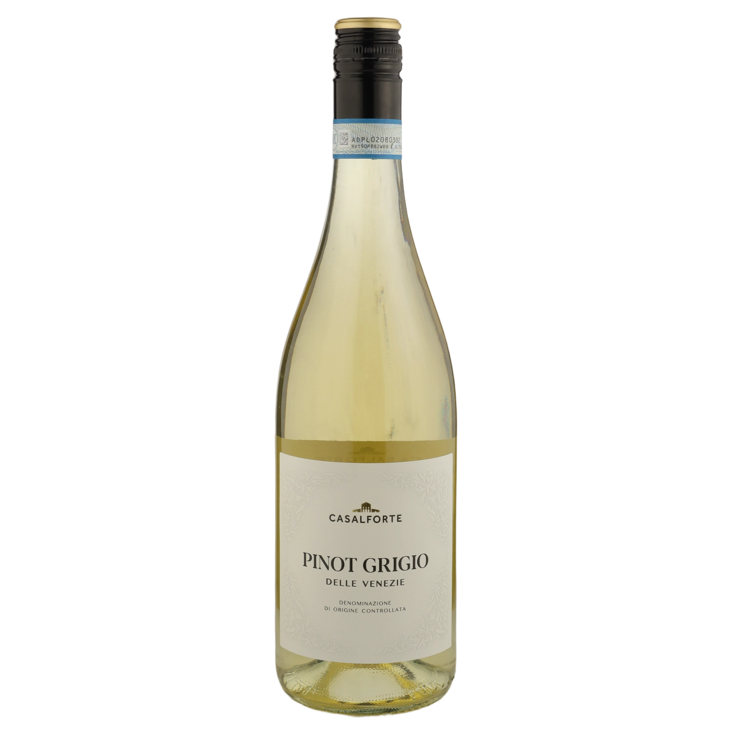 A bottle of 2024 Casalforte Pinot Grigio 750ml White Wine