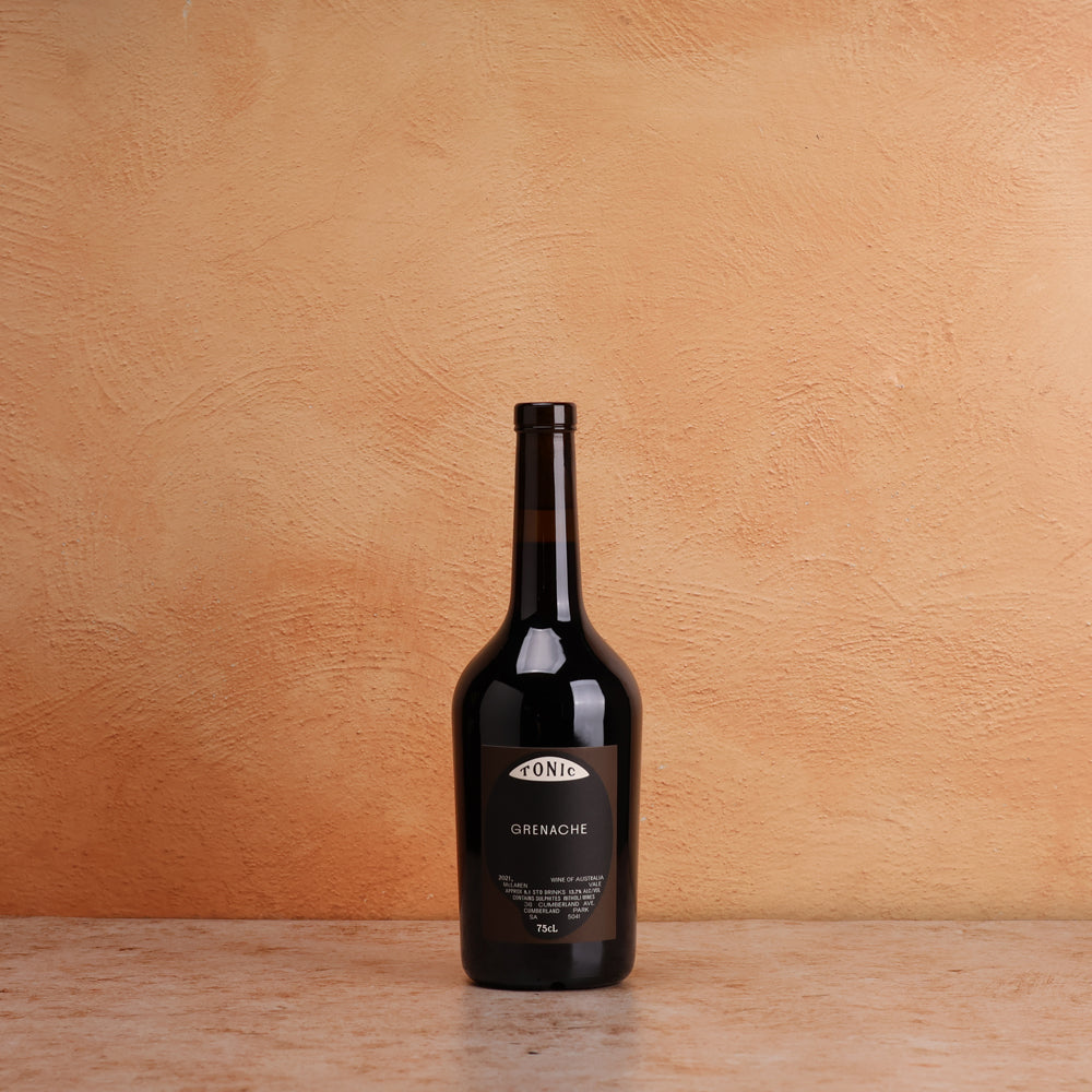 A bottle of Tonic Grenache 2021 750ml Red Wine