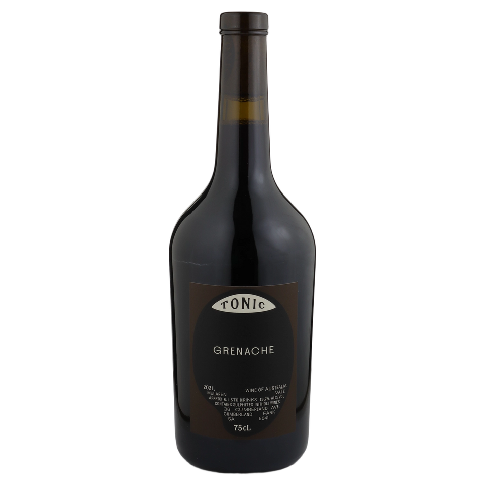 A bottle of Tonic Grenache 2021 750ml Red Wine