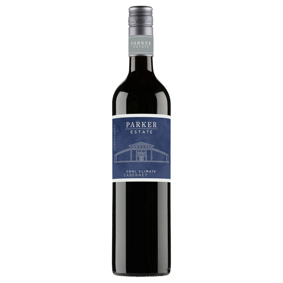 A bottle of Parker Estate Cool Climate Cabernet Sauvignon 2022 750ml Red Wine