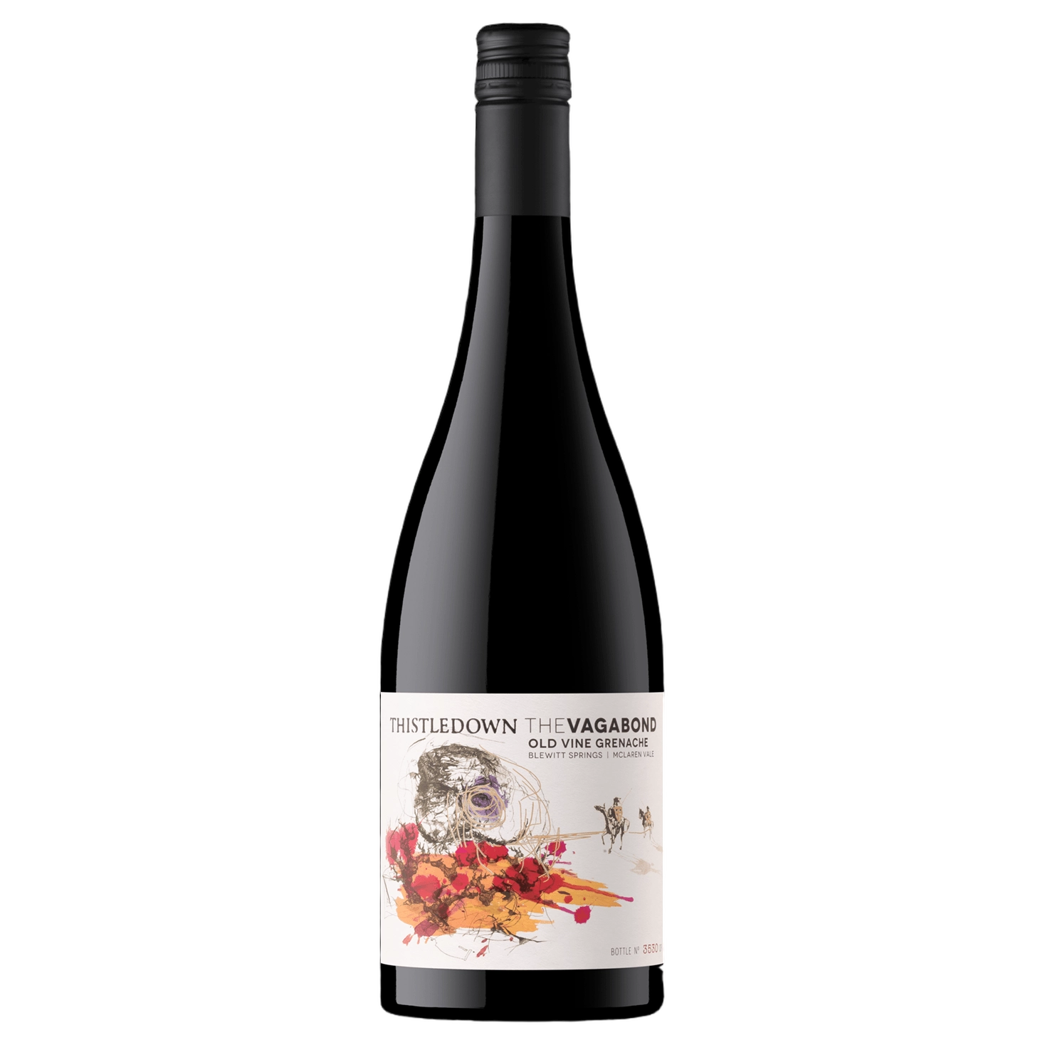 A bottle of 2023 Thistledown The Vagabond Grenache 750ml Red Wine