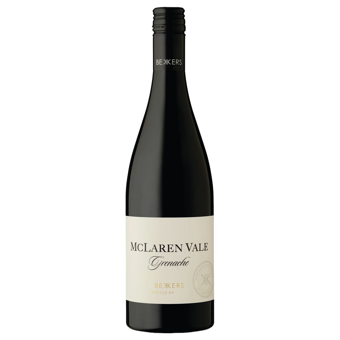 A bottle of 2022 Bekkers McLaren Vale Grenache 750ml Red Wine
