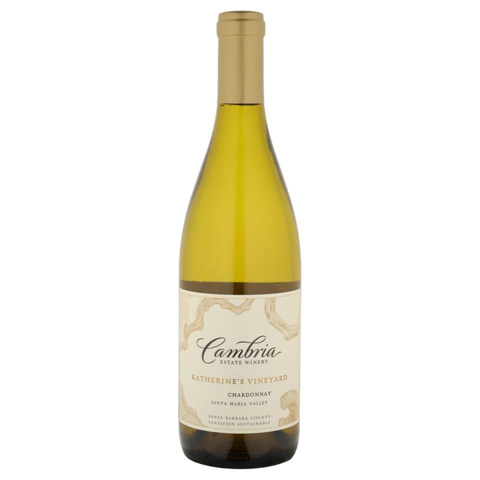 A bottle of 2023 Cambria Katherine's Chardonnay 750ml White Wine