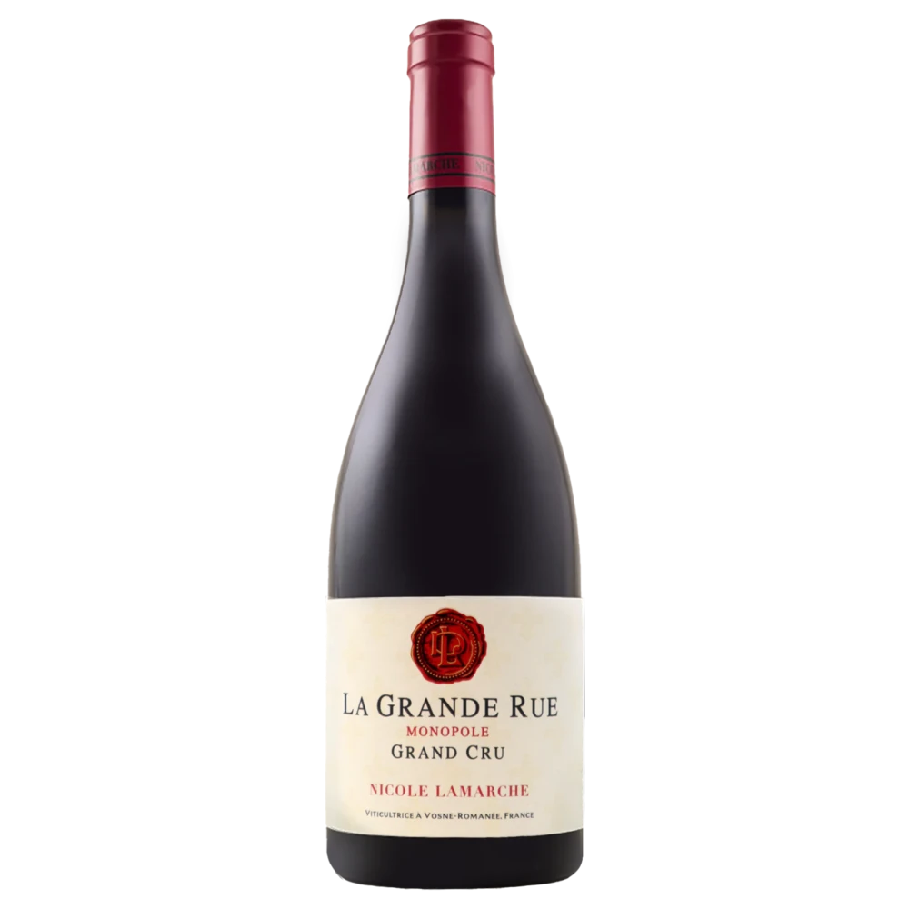 A bottle of 2022 Nicole Lamarche Grand Cru La Grande Rue Monopole Cuvée 1959 750ml Red Wine