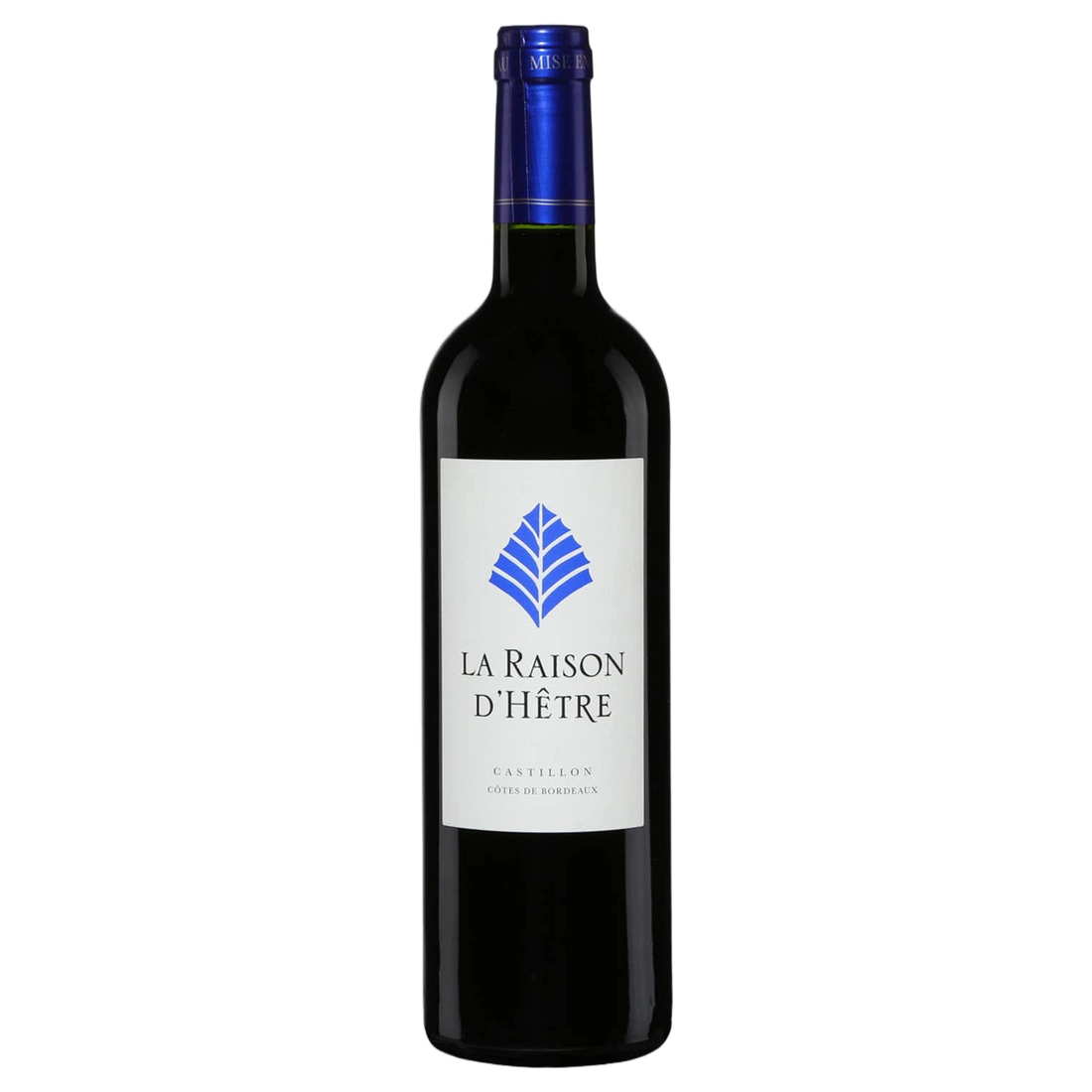 A bottle of 2022 La Raison D'Hetre 750ml Red Wine