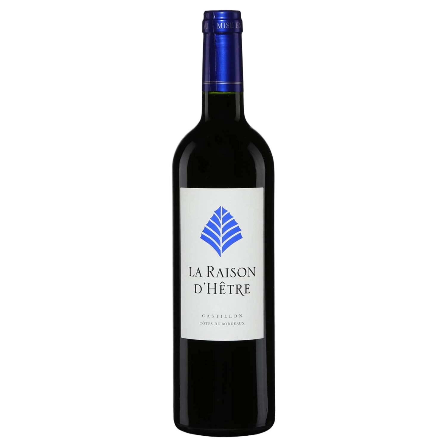 A bottle of 2022 La Raison D'Hetre 750ml Red Wine