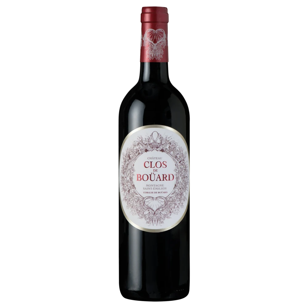A bottle of 2018 Chateau Clos De Bouard 750ml Red Wine