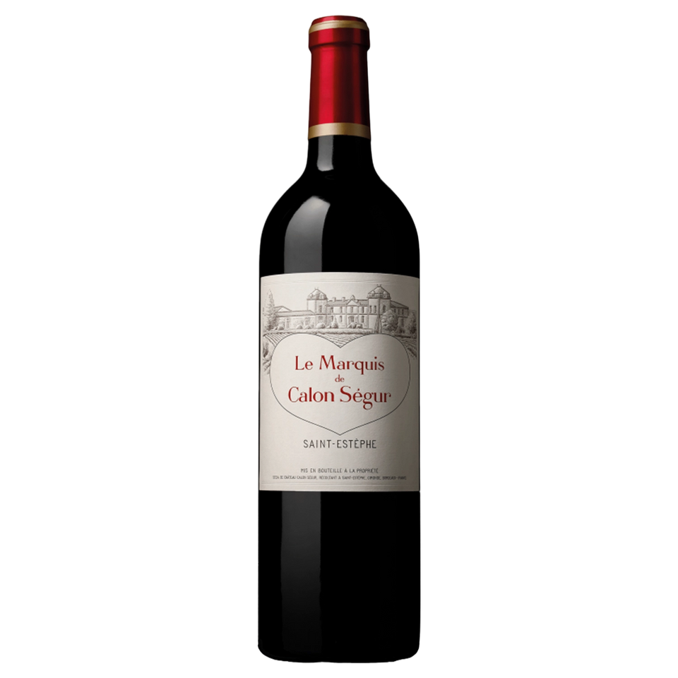 A bottle of 2023 Le Marquis De Calon Segur 6000ml Red Wine