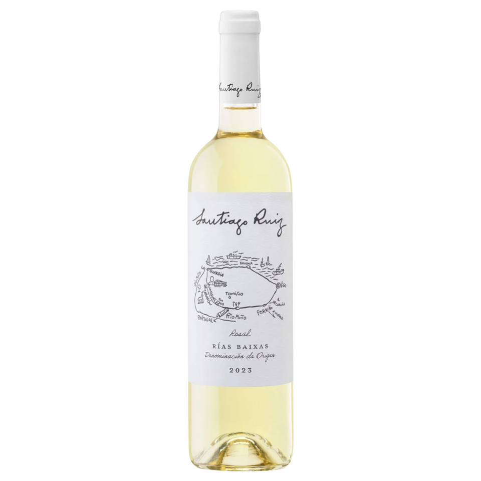 A bottle of 2024 Santiago Ruiz Rías Baixas O Rosal 750ml White Wine