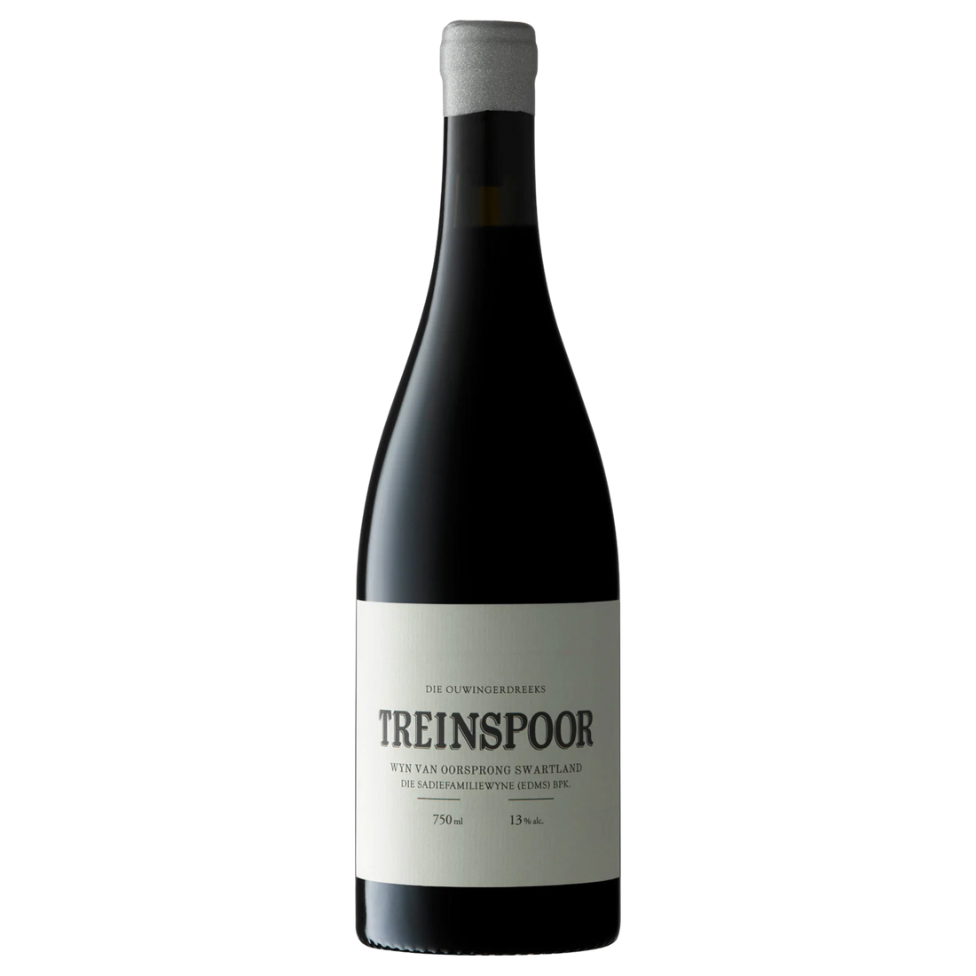 A bottle of 2024 Sadie Family Swartland Treinspoor 750ml Red Wine