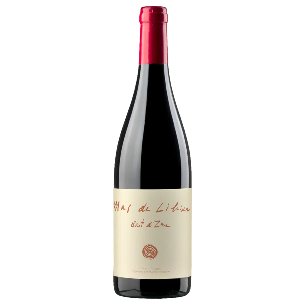 A bottle of 2024 Mas de Libian Côtes du Rhône Bout d'Zan Rouge 750ml Red Wine