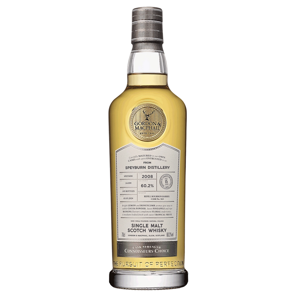 A bottle of G&M Connoisseurs Choice Speyburn 2008 (15YO) 60.2% 700ml